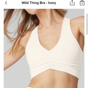 Wild thing bra M ivory